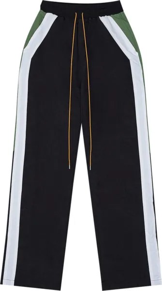 Спортивные брюки Rhude Color-Block 'Black/White', черный