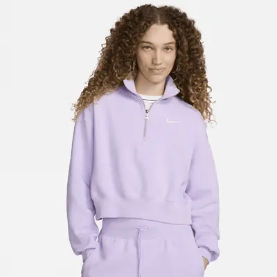 Толстовка Nike Sportswear Phoenix Fleece, цвет Violet Mist/Sail