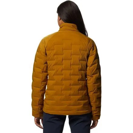 Куртка-стретч-пух - женская Mountain Hardwear, цвет Olive Gold