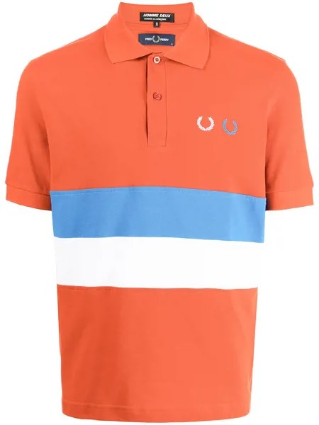 Comme Des Garçons Homme Deux рубашка поло из коллаборации с Fred Perry