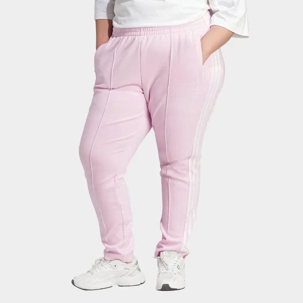 Женские спортивные брюки adidas Originals adicolor Superstar (большие размеры), розовый