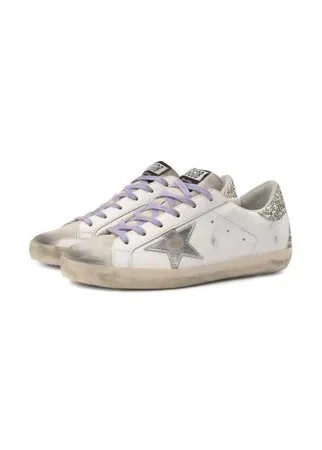 Комбинированные кеды Superstar Golden Goose Deluxe Brand