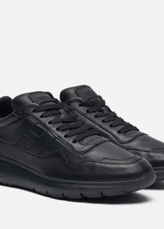 Мужские кроссовки Hogan Interactive 3 Sport Leather, цвет чёрный, размер 42.5 EU