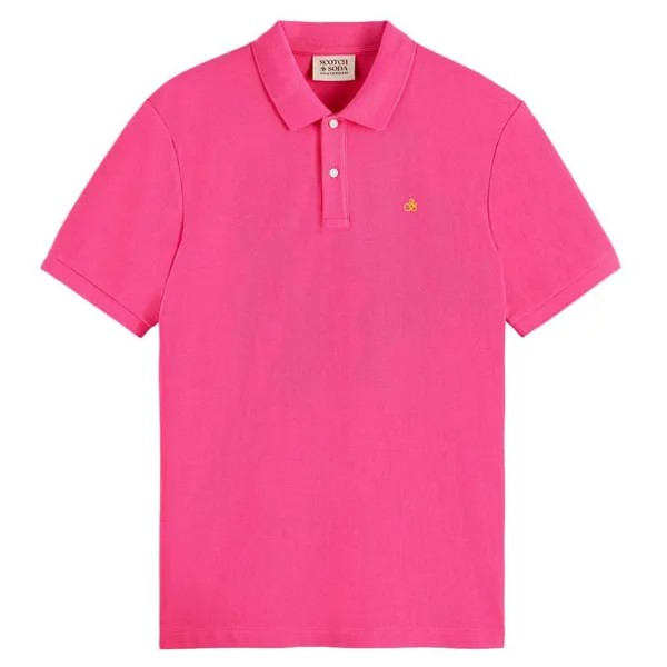 Поло Scotch & Soda 175664, розовый