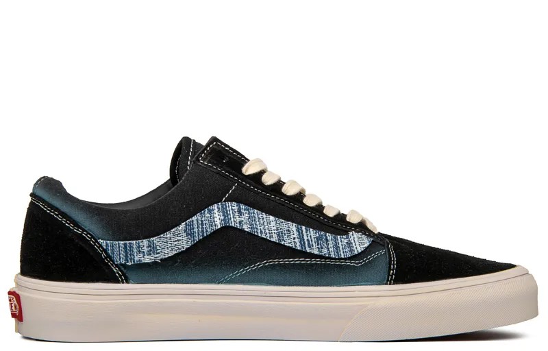 Кроссовки Vans Old Skool Skateboarding Shoes Unisex Low-top Black/white, черный/белый