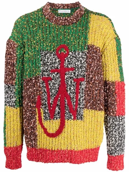 JW Anderson джемпер с логотипом Anchor