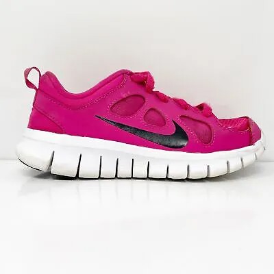 Nike Girls Free 5.0 580594-602 Розовые кроссовки для бега Размер 10.5C
