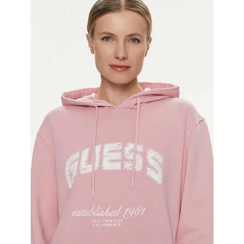 Худи GUESS, размер L [INT], розовый