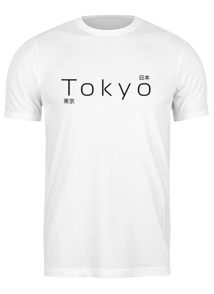 Футболка унисекс Printio Tokyo 2 белая M