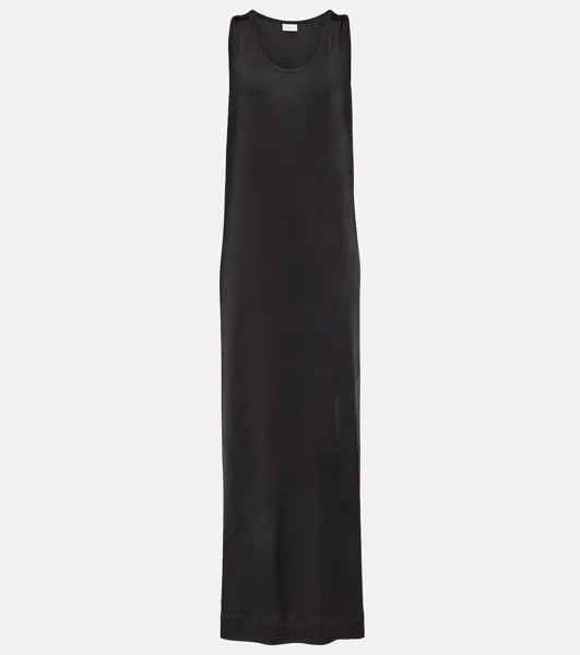 Платье макси hunetas из джерси Dries Van Noten, черный