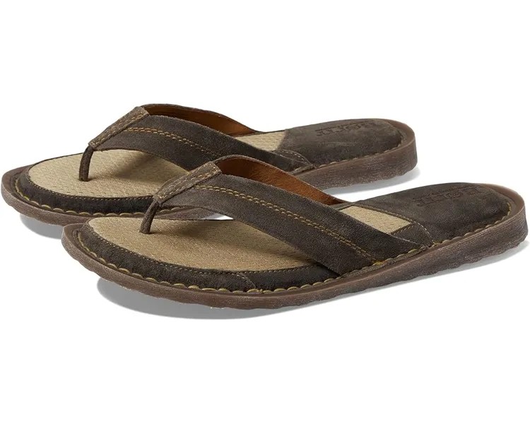 Сандалии Born Bermuda, цвет Dark Grey Distressed Full Grain
