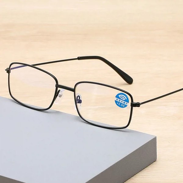Рамка +1.0 ~ +4.0 Уход за зрением Пресбиопические очки Анти Синий луч Очки для чтения Дальний взгляд Очки