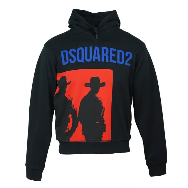 S71Gu0253 толстовка 900 Dsquared2, черный