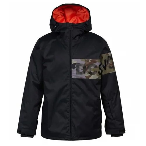 Куртка DC Shoes для сноубординга, карманы, внутренние карманы, пояс/ремень, размер XL, черный