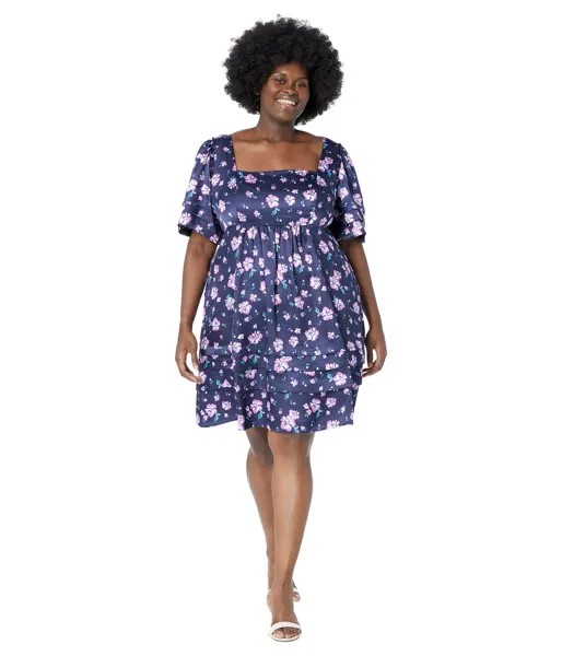 Платье Draper James, Plus Size Babydoll Dress in Zinnia