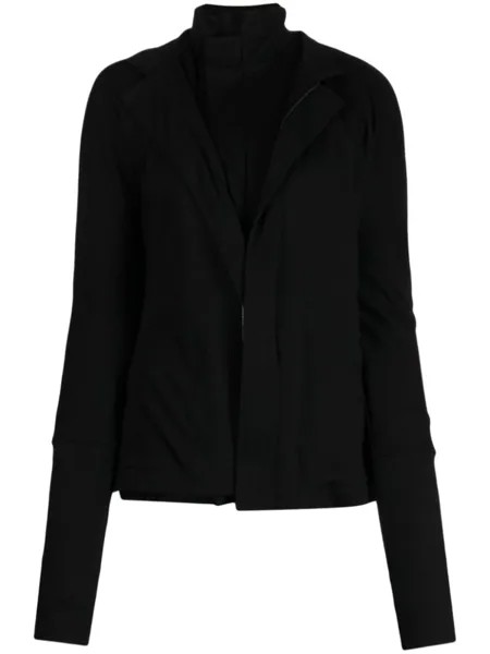 Yohji Yamamoto шерстяной кардиган на молнии, черный