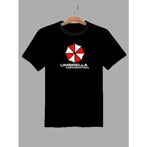Футболка umbrella, размер S, чёрный