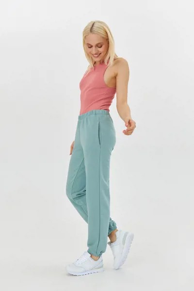 Спортивные брюки женские Ennergiia En.ss21.w.05 зеленые 48 RU