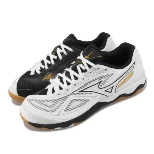 Mizuno Wave Medal 7 White Black Men Настольный теннис Gum Спортивная обувь 81GA2315-02
