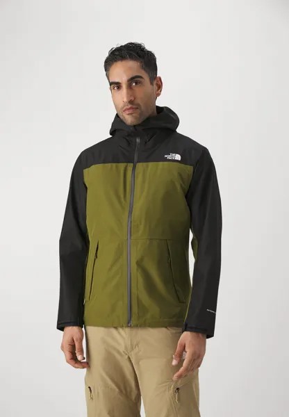 Дождевик/водоотталкивающая куртка DRYZZLE FUTURELIGHT JACKET The North Face, цвет forest olive/black