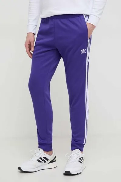 Спортивные штаны adidas Originals, фиолетовый