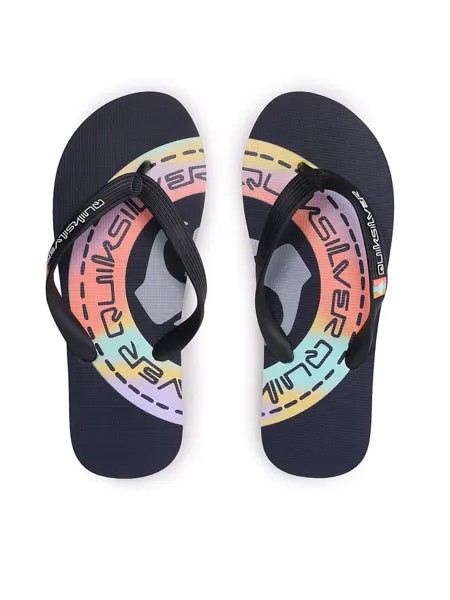 Шлепки Quiksilver, черный