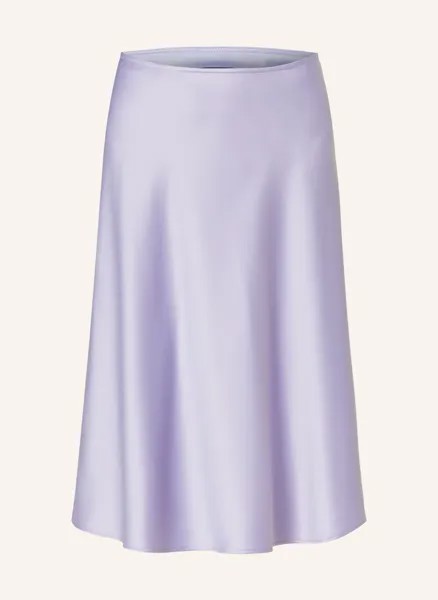 Атласная юбка Cathleen Juvia, фиолетовый