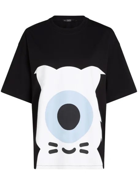 Karl Lagerfeld футболка из коллаборации с Darcel Disappoints, черный
