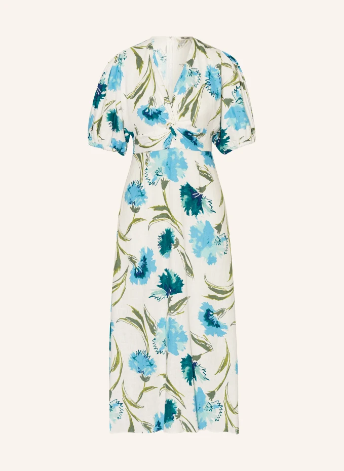 Платье majorie из льна Diane Von Furstenberg, белый
