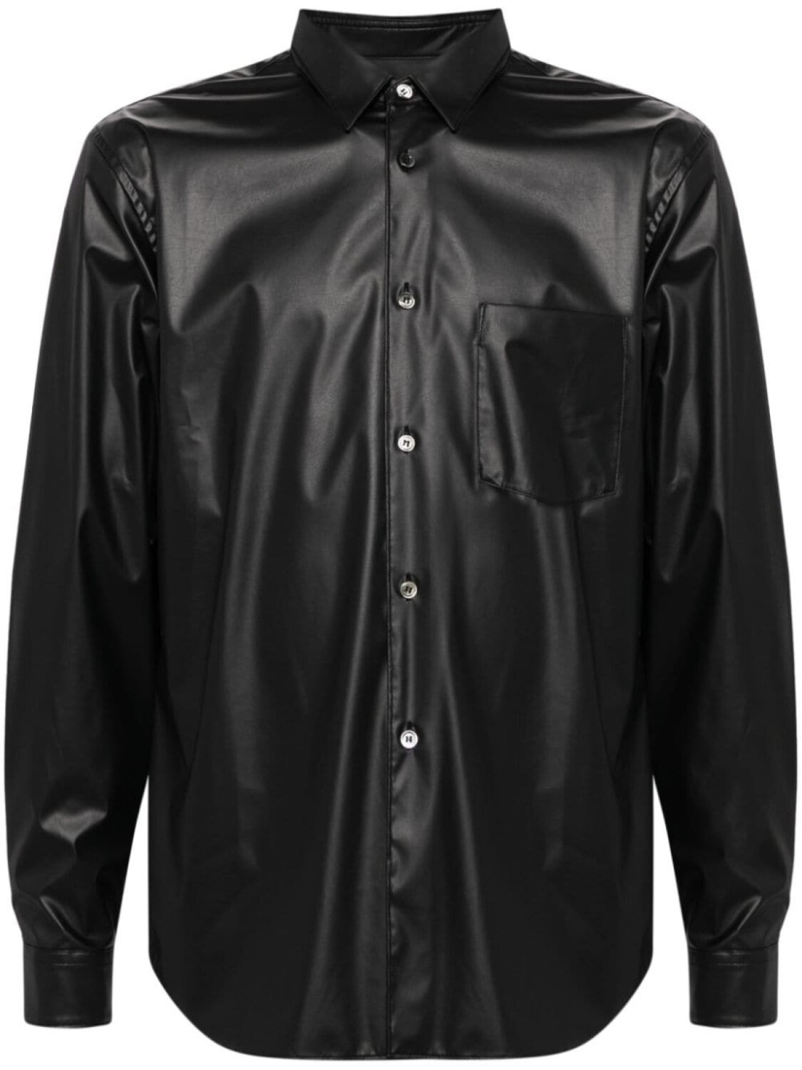 Comme des Garçons Homme Plus рубашка с классическим воротником, черный