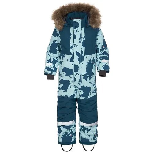 Комбинезон DIDRIKSONS Bjornen PR 504463 , цвет 490 острова на нежно-голубом , рост 120