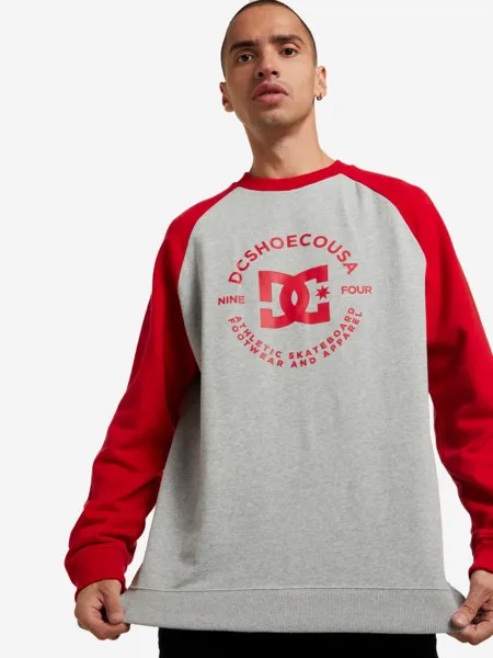 Свитшот мужской DC Shoes Star Pilot Raglan, Красный