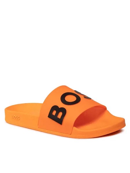 Шлепанцы Bay 50471271 10242218 01 Boss оранжевый 42 EU