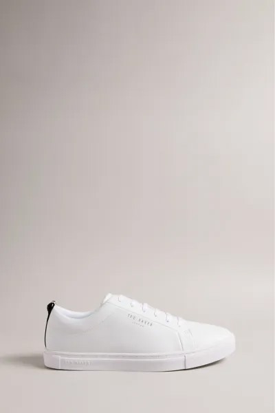 Белые кроссовки Artem с лямками и чашечной подошвой Ted Baker, белый