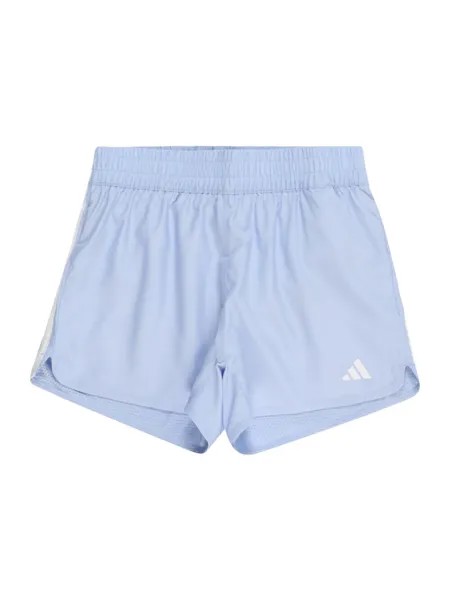 Обычные тренировочные брюки Adidas Essentials Aeroready 3-Stripes, светло-синий