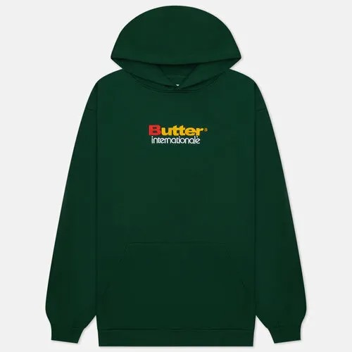 Толстовка Butter Goods, силуэт прямой, размер L, зеленый