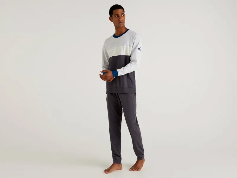 Пижама мужская United Colors of Benetton 21A_30964P2GU разноцветная L