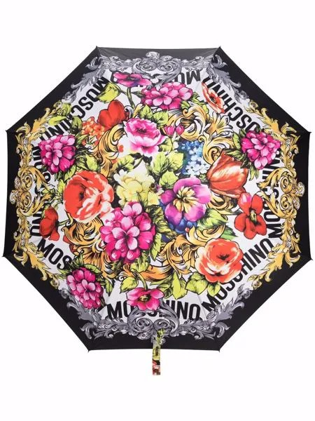 Love Moschino зонт с цветочным принтом