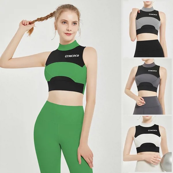 Костюм для йоги, Воздухопроницаемый эластичный телесный костюм для фитнеса, женская летняя быстросохнущая одежда, Женская Повседневная Спортивная одежда для йоги