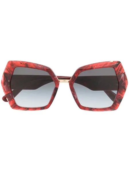 Dolce & Gabbana Eyewear солнцезащитные очки с монограммой DG