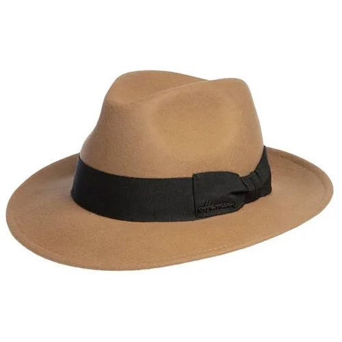 Шляпа Herman, размер 57, бежевый