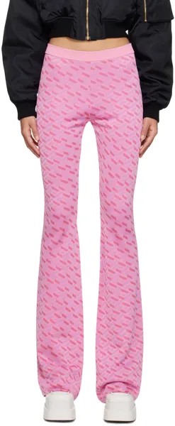 Розовые брюки для отдыха 'La Greca' Versace