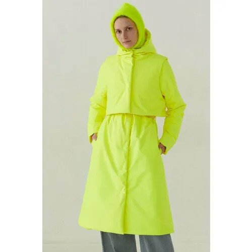 Куртка УСТА К УСТАМ, размер 44, желтый
