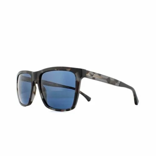 [EA4117-5703/80_57] Мужские прямоугольные солнцезащитные очки Emporio Armani