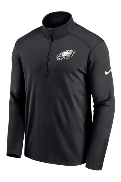 Короткий спортивный костюм Nike на молнии с логотипом Fanatics Philadelphia Eagles Pacer Nike, черный