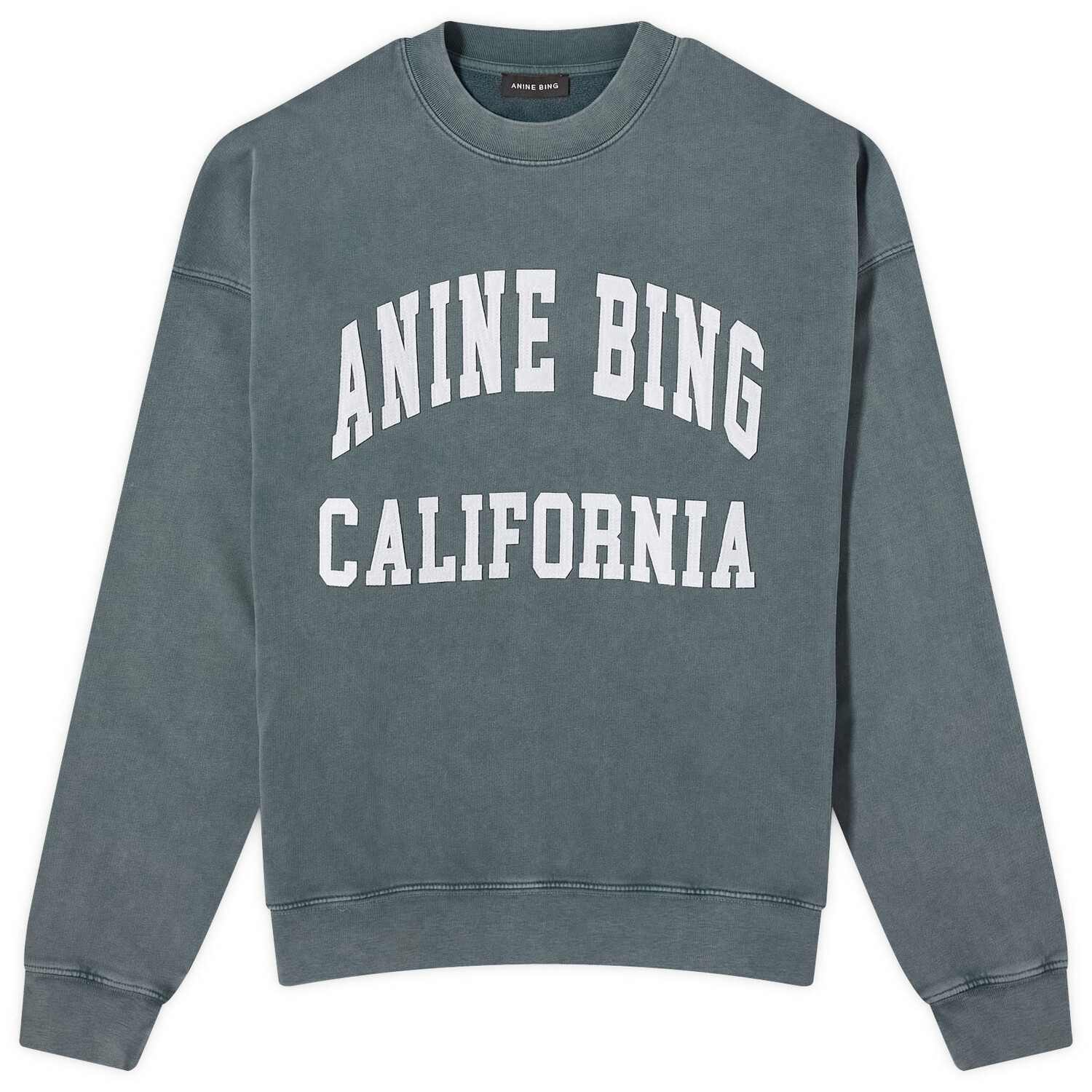Толстовка Anine Bing Miles Sweatshirt, зеленый