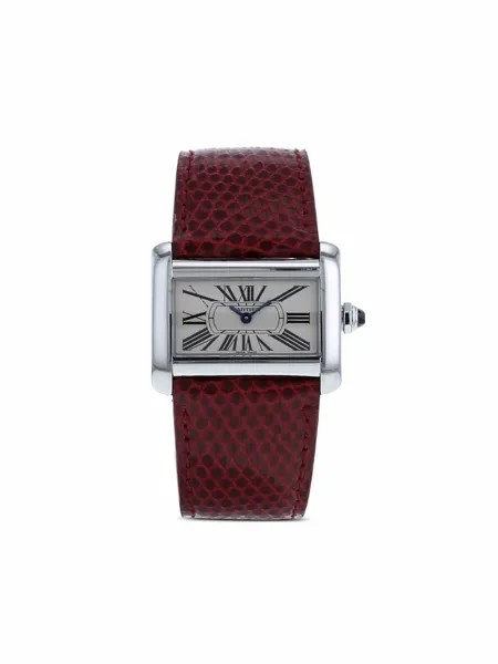 Cartier наручные часы Tank Divan pre-owned 32 мм 1990-х годов