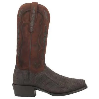 Dan Post Boots Stalker Square Toe Cowboy Mens Brown Casual Boots DP3089-200