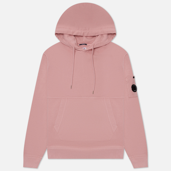 Мужская толстовка C.P. Company Cotton Fleece Hoodie Resist Dyed розовый, Размер M
