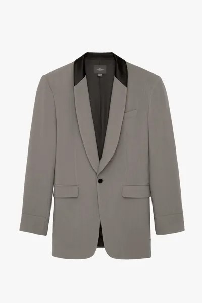 Пиджак Zara by Stefano Pilati Contrast Suit, серый